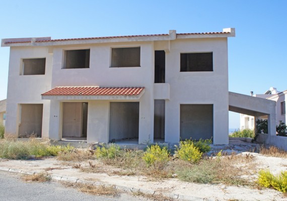 Two Incomplete Houses in Paphos